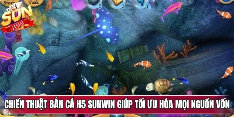 Chiến thuật bắn cá h5 Sunwin giúp tối ưu hóa mọi nguồn vốn