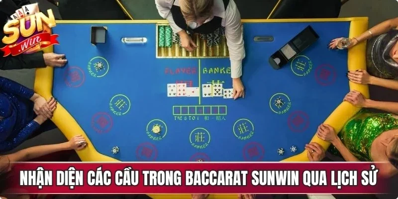 Nhận diện các cầu trong baccarat Sunwin phổ biến qua lịch sử
